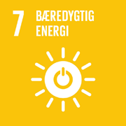 logo for verdensmål 7: Bæredygtig energi