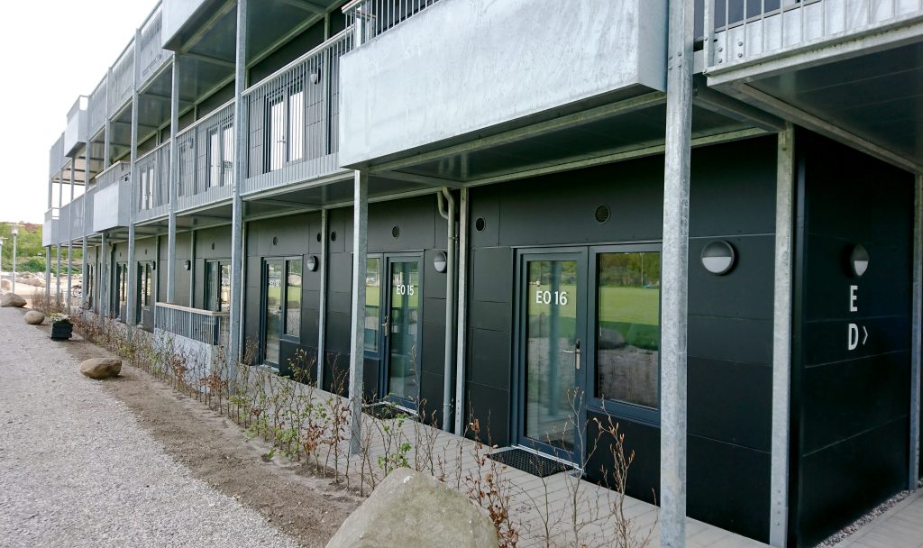 Studieboliger DTU Roskilde bygget af ABC Pavilloner & Concept Living A/S by abc