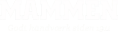 Mammen logo hvidt